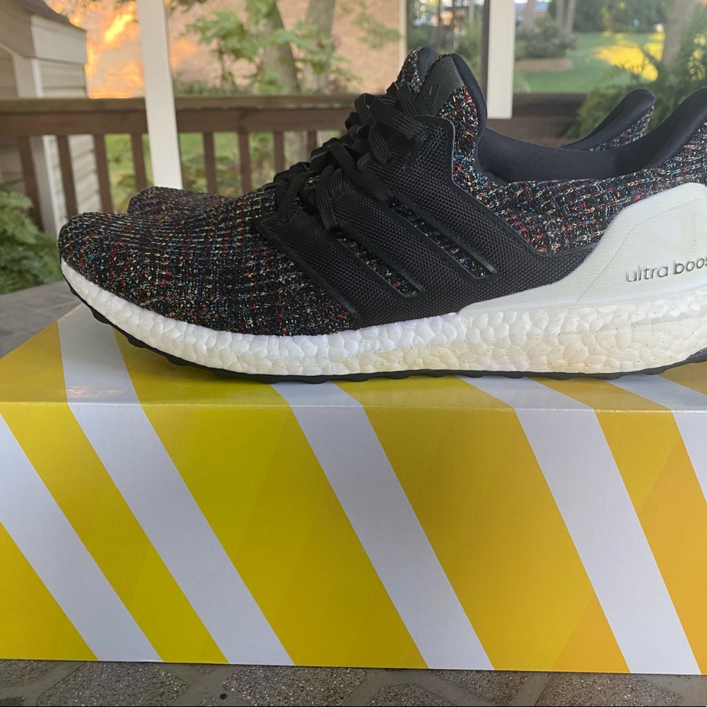 Adidas Ultraboost (Black Multicolor) Size 12